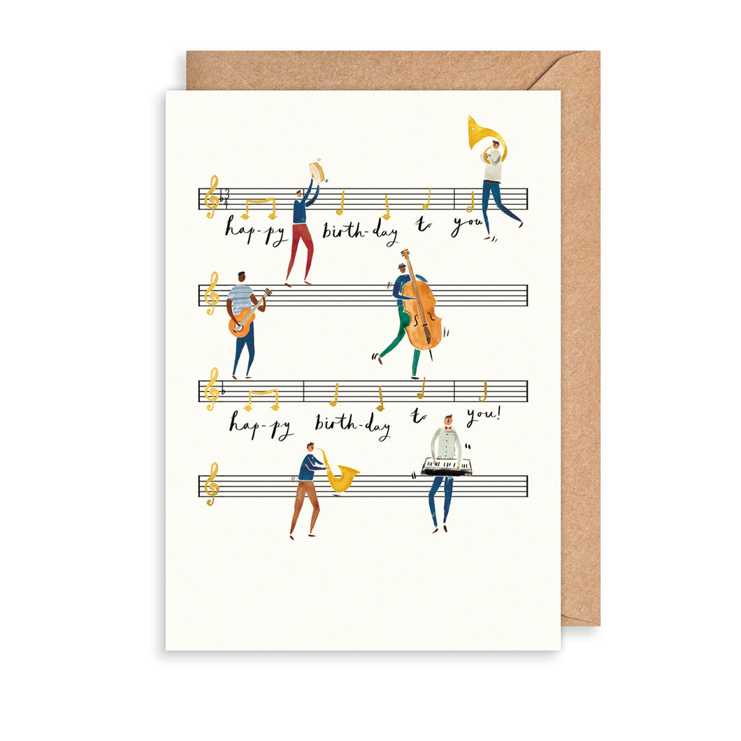 Music Sheet Birthday