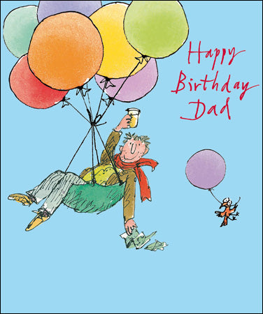 Dad Birthday Quentin Blake - Townsends of Manningtree