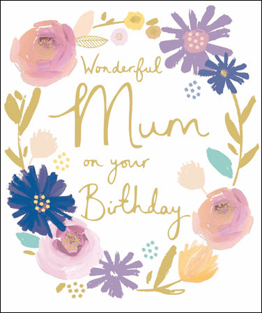 Wonderful Mum on Your Birthday - Townsends of Manningtree