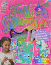 Load image into Gallery viewer, Foil and Glitter Art  front cover
