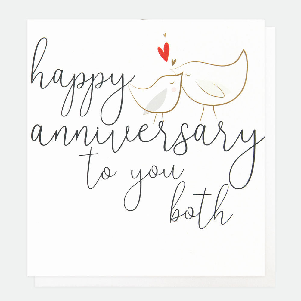 happy anniversary to you both