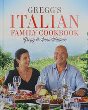 Load image into Gallery viewer, Greggs Italian Family Cookbook front cover
