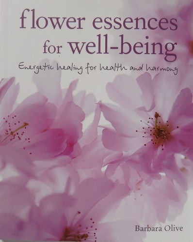 Flower Essences for Well-being  front cover 