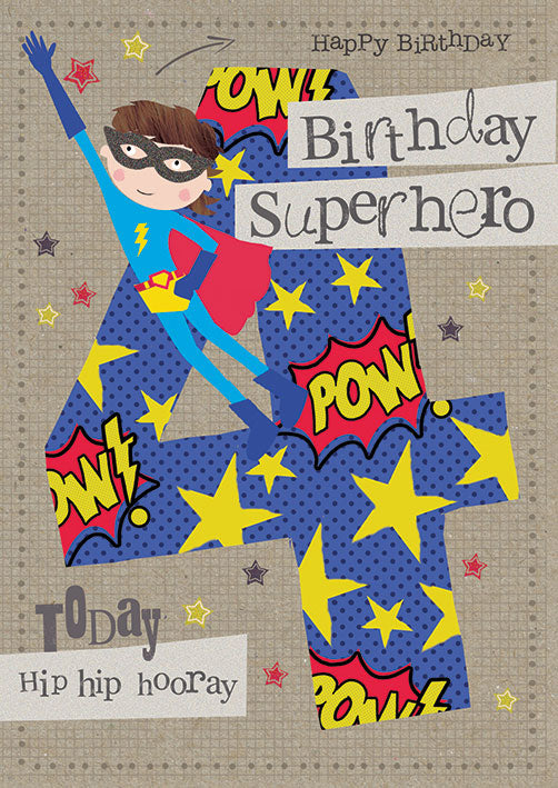 4 Today  Birthday Superhero