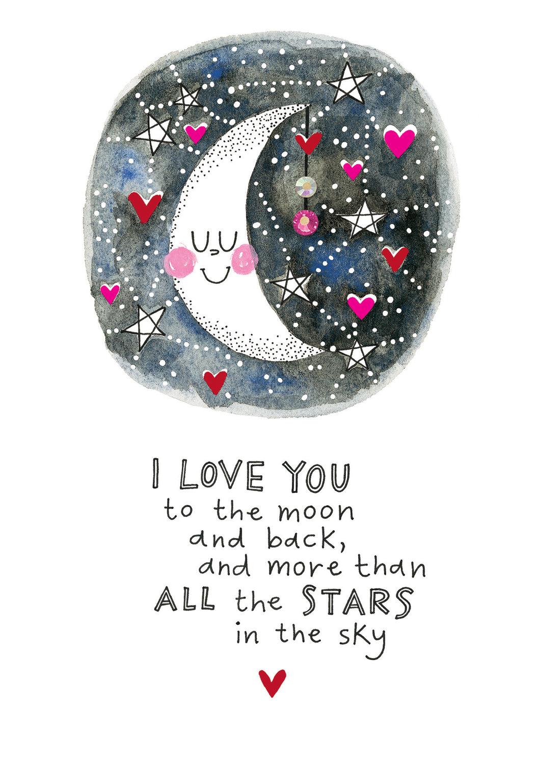 I love you to the moon