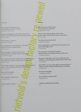 Load image into Gallery viewer, rietvelds design factory re_newed contents
